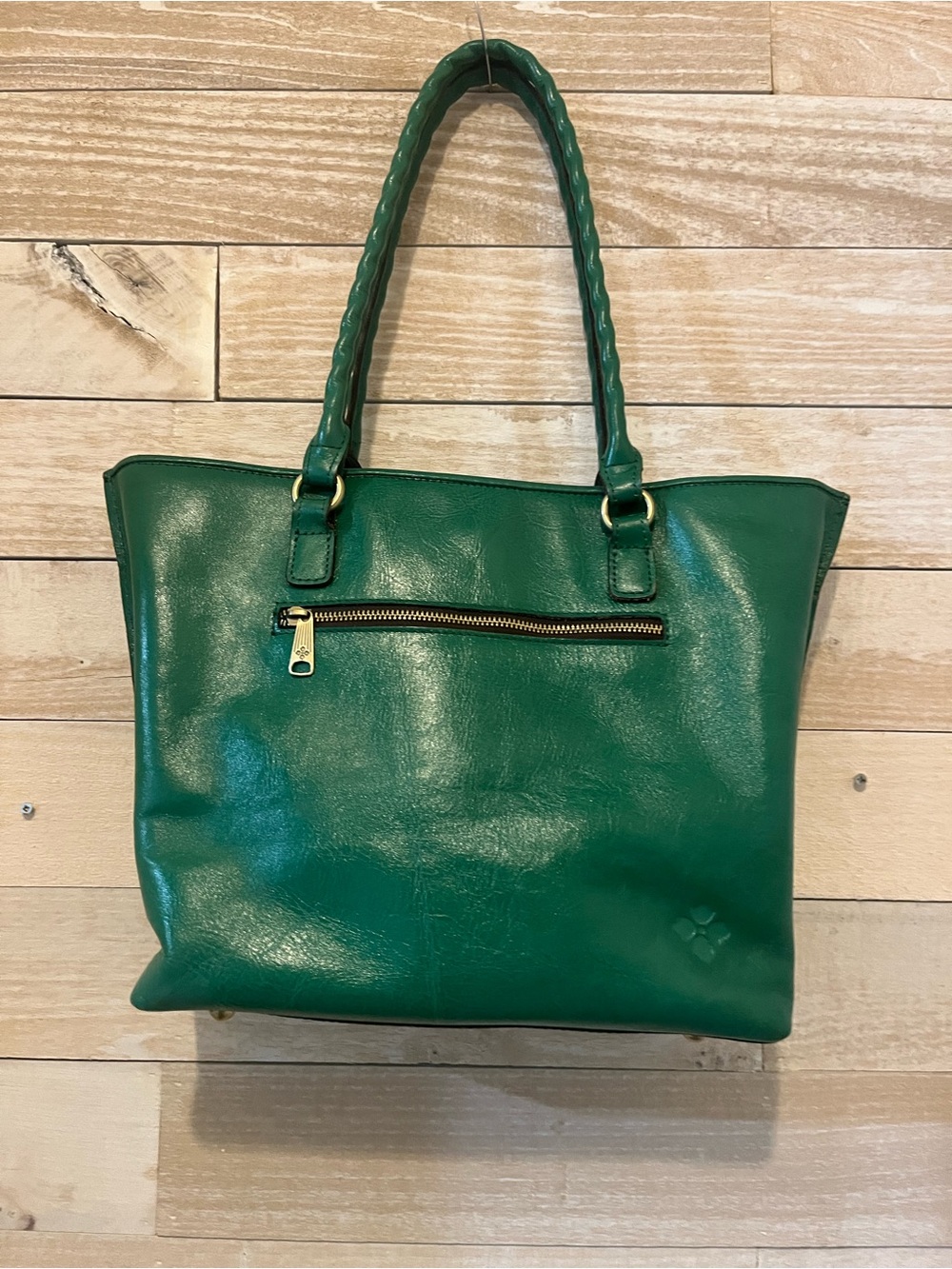 Patricia Nash Adeline leather cutout tooled tote crossbody with wallet - Picture 12 of 16